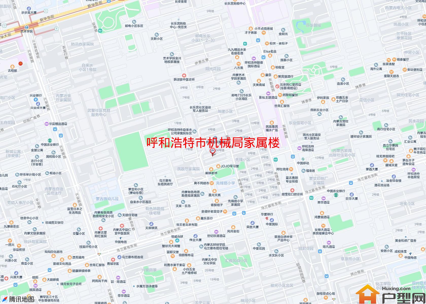 机械局家属楼小区 - 户型网