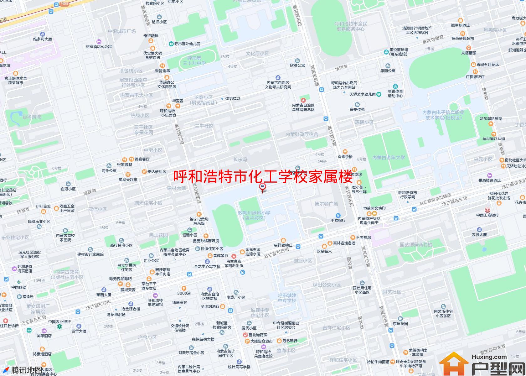 化工学校家属楼小区 - 户型网