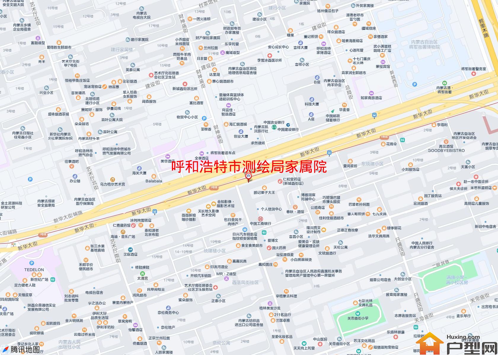 测绘局家属院小区 - 户型网