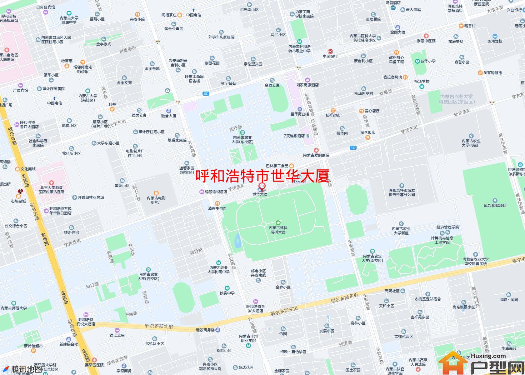 世华大厦小区 - 户型网