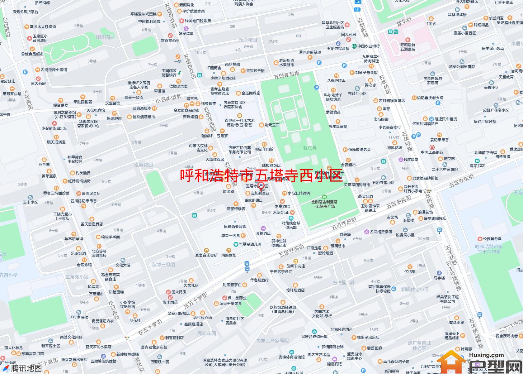 五塔寺西小区小区 - 户型网