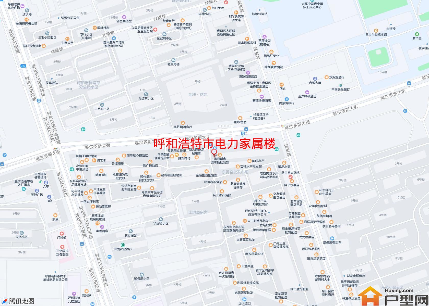 电力家属楼小区 - 户型网