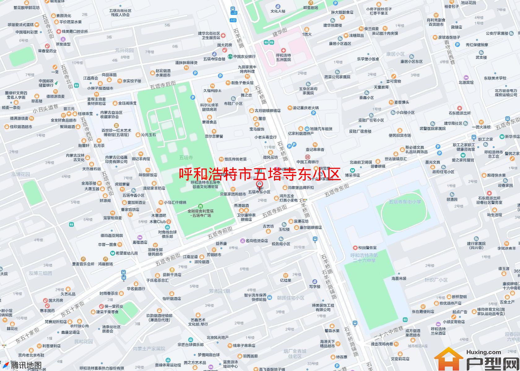 五塔寺东小区小区 - 户型网