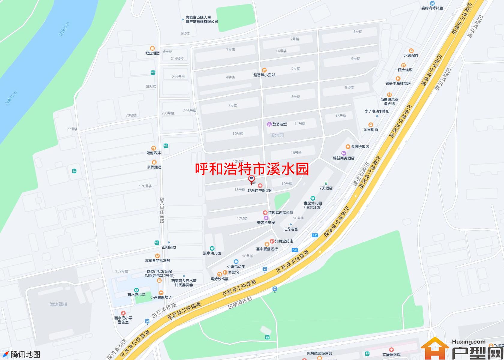 溪水园小区 - 户型网 溪水园小区 - 户型网