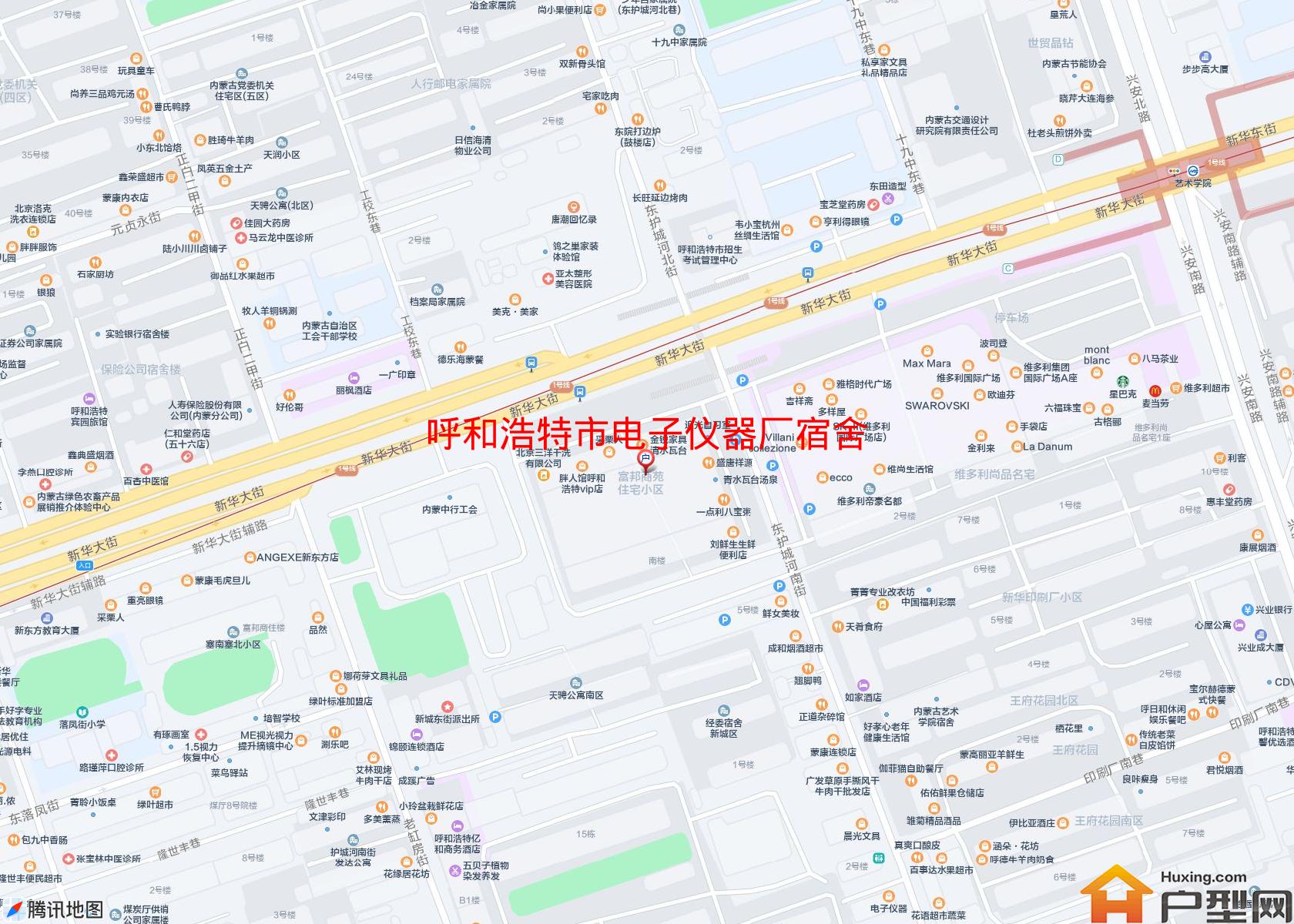 电子仪器厂宿舍小区 - 户型网