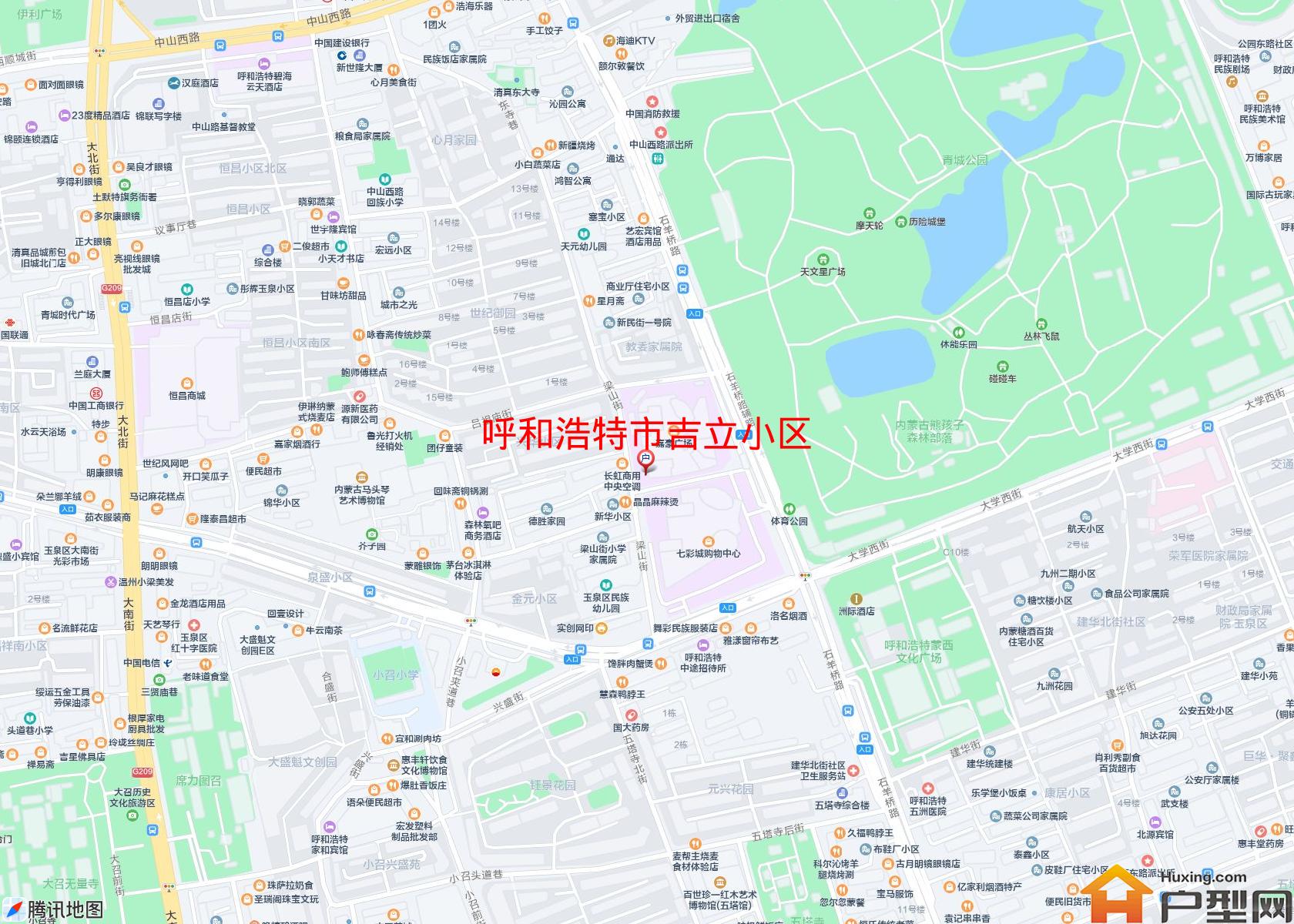 吉立小区小区 - 户型网
