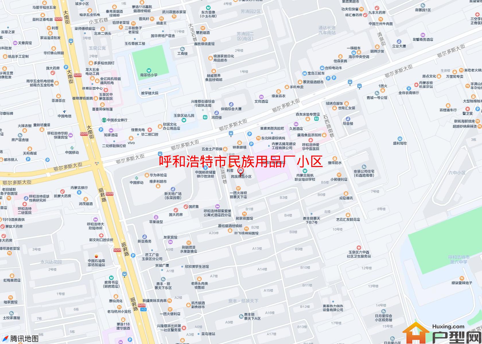 民族用品厂小区小区 - 户型网