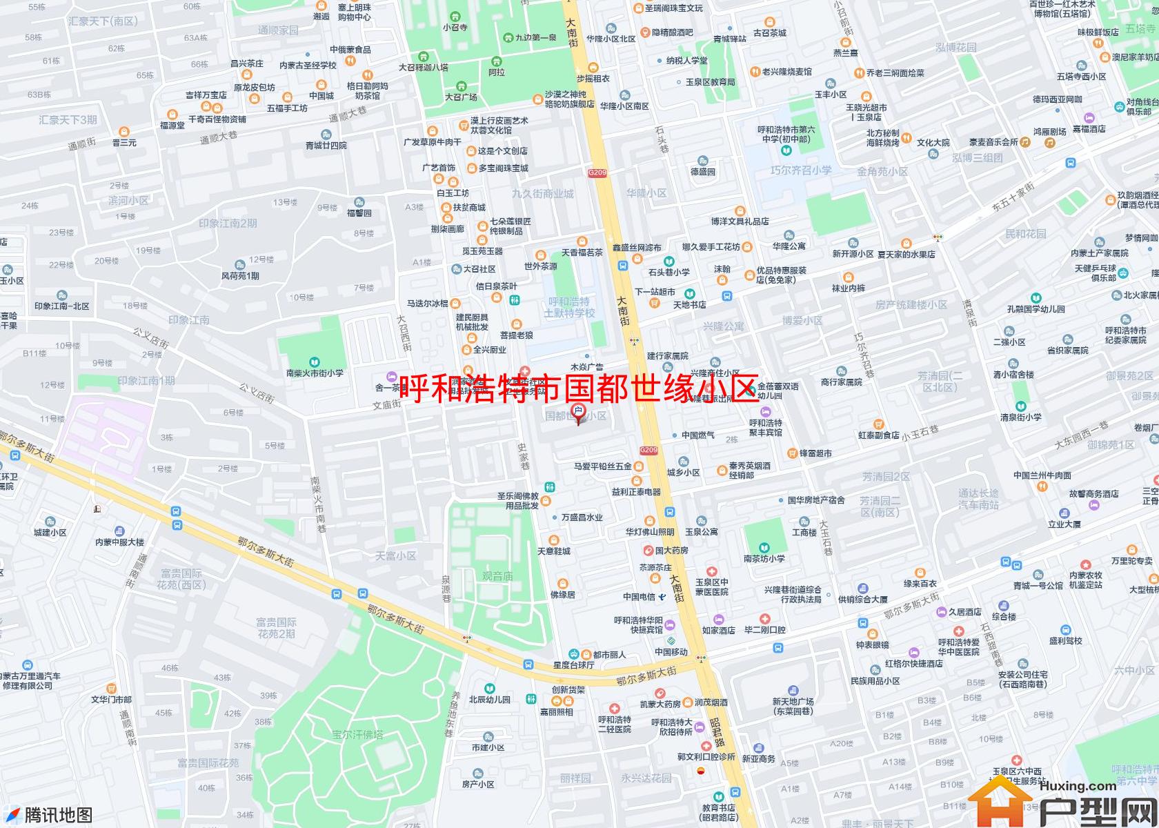 国都世缘小区小区 - 户型网