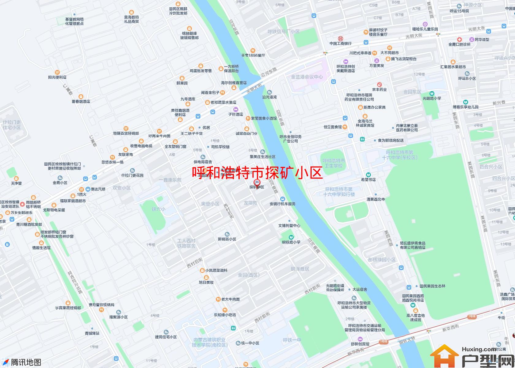 探矿小区小区 - 户型网