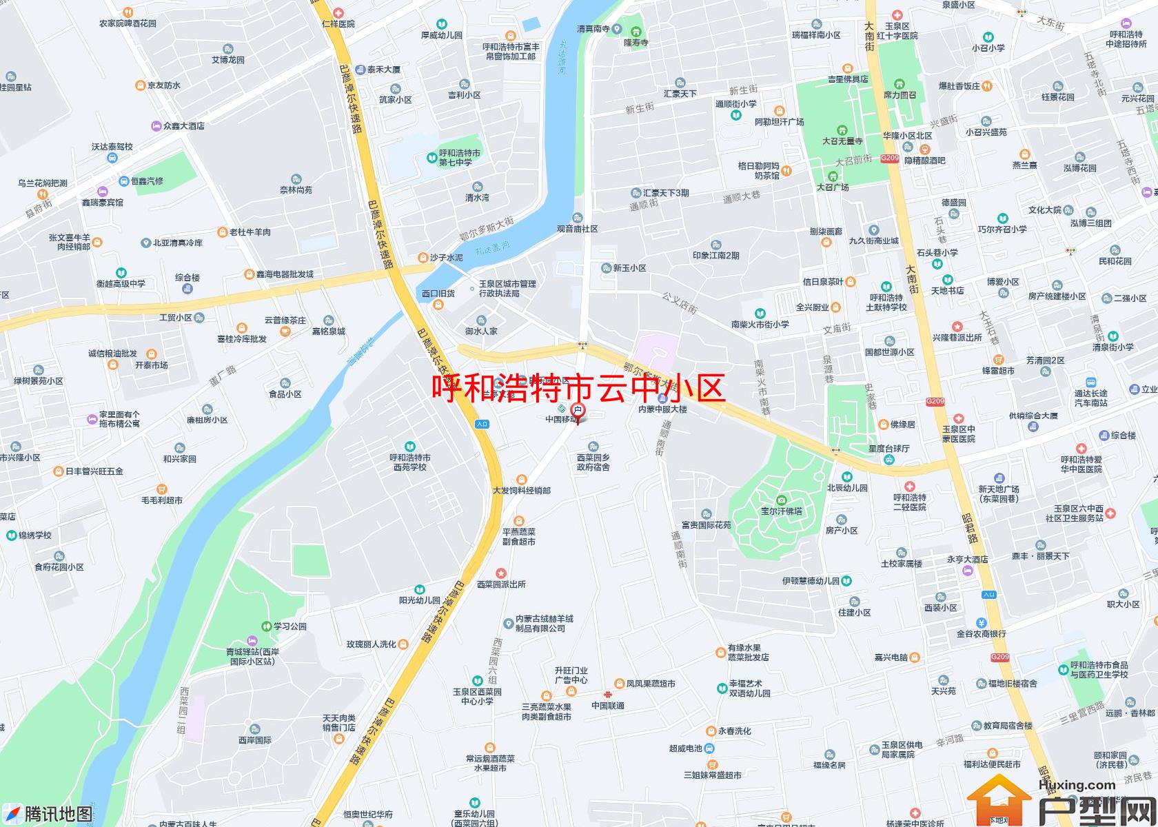 云中小区小区 - 户型网