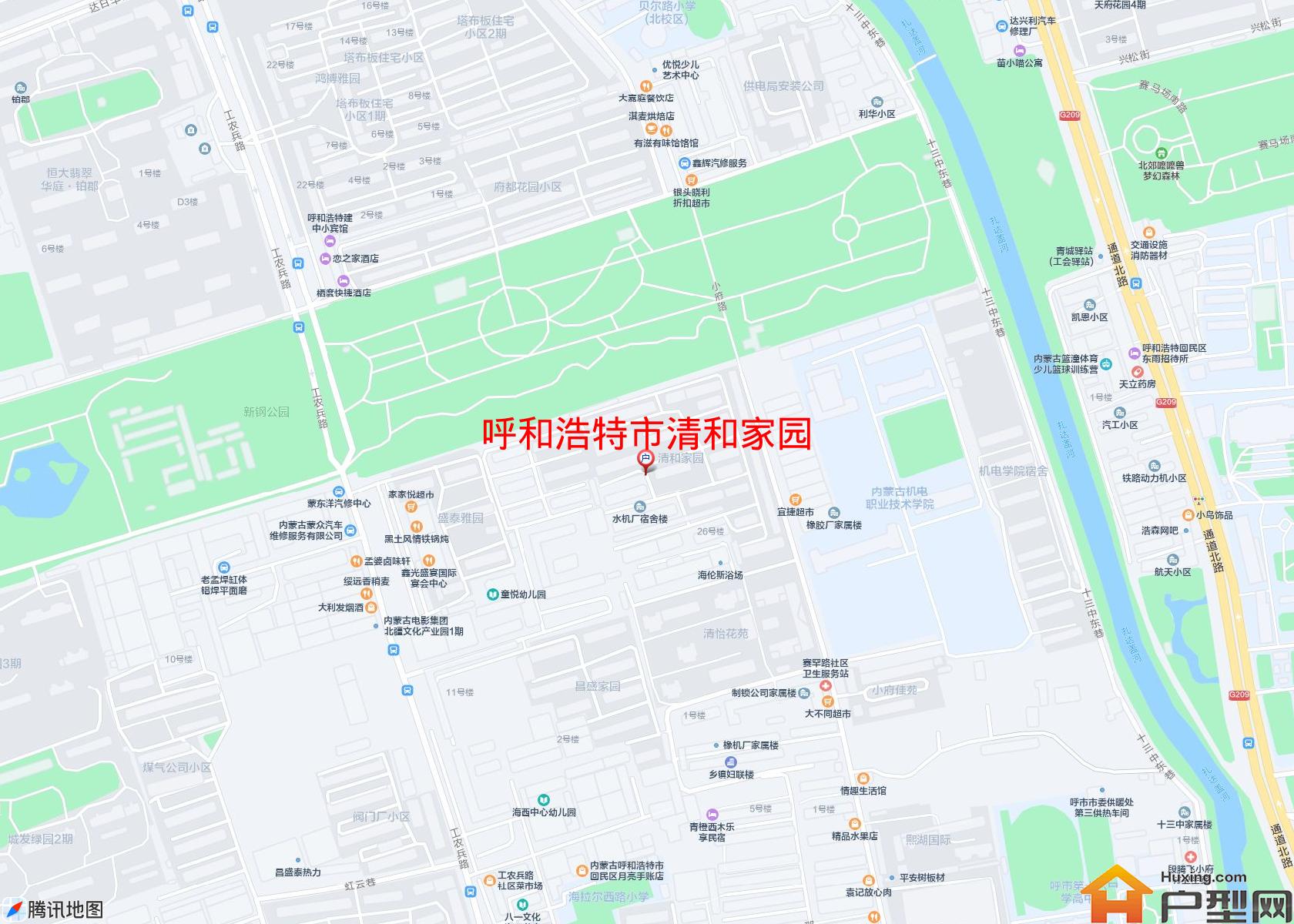 清和家园小区 - 户型网