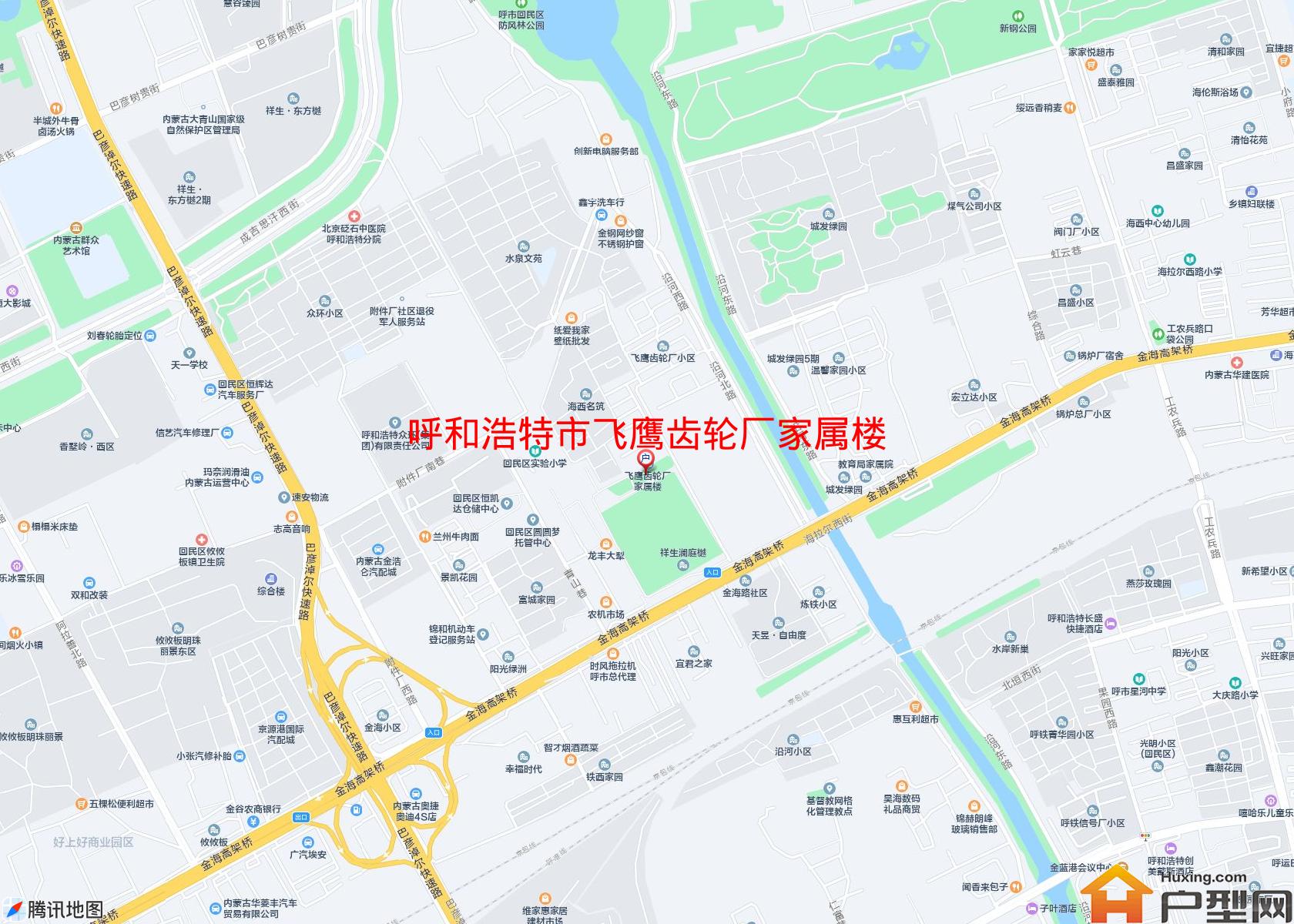 飞鹰齿轮厂家属楼小区 - 户型网