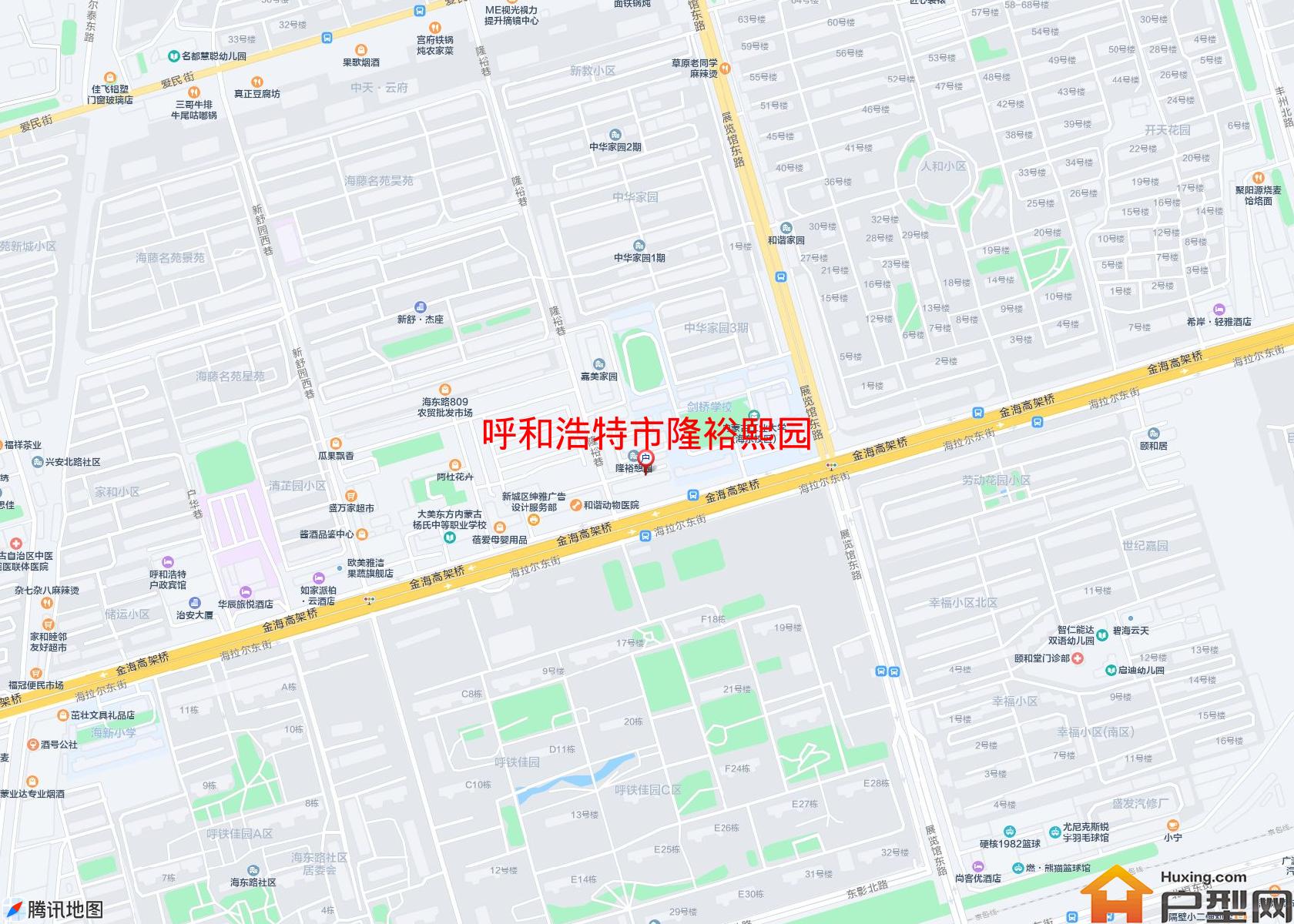 隆裕熙园小区 - 户型网