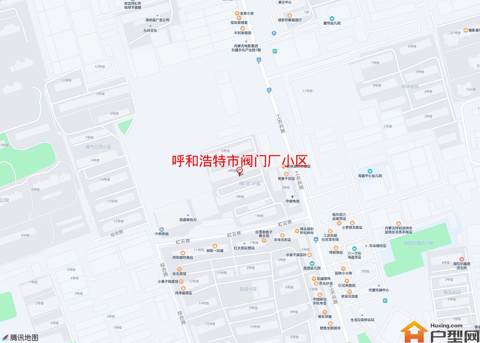 阀门厂小区小区 - 户型网