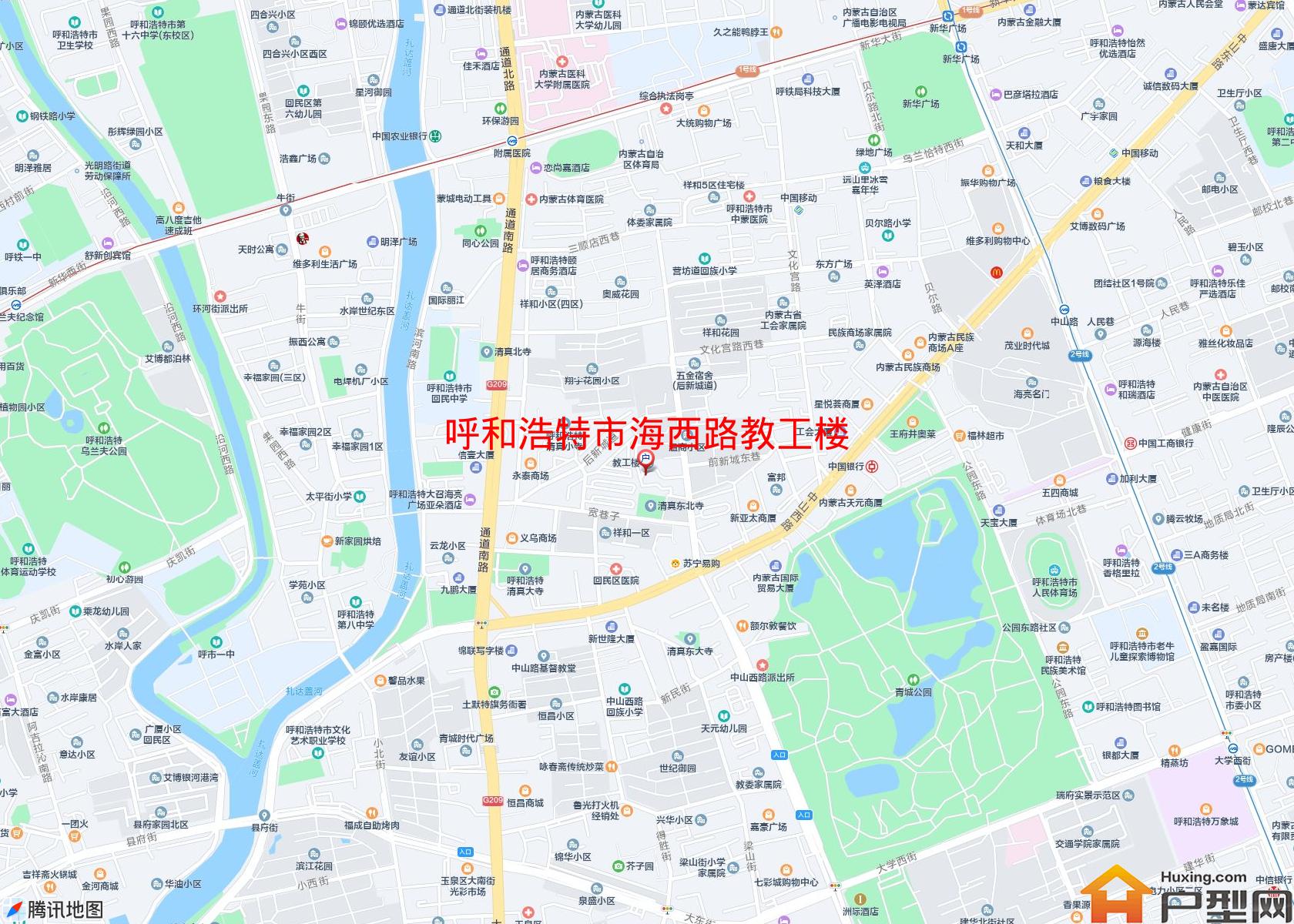海西路教工楼小区 - 户型网