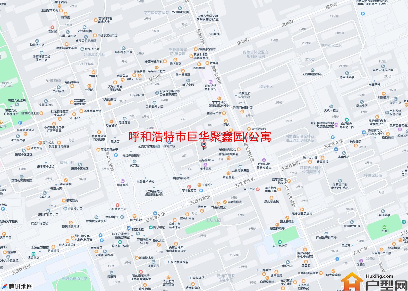 巨华聚鑫园(公寓)小区 - 户型网