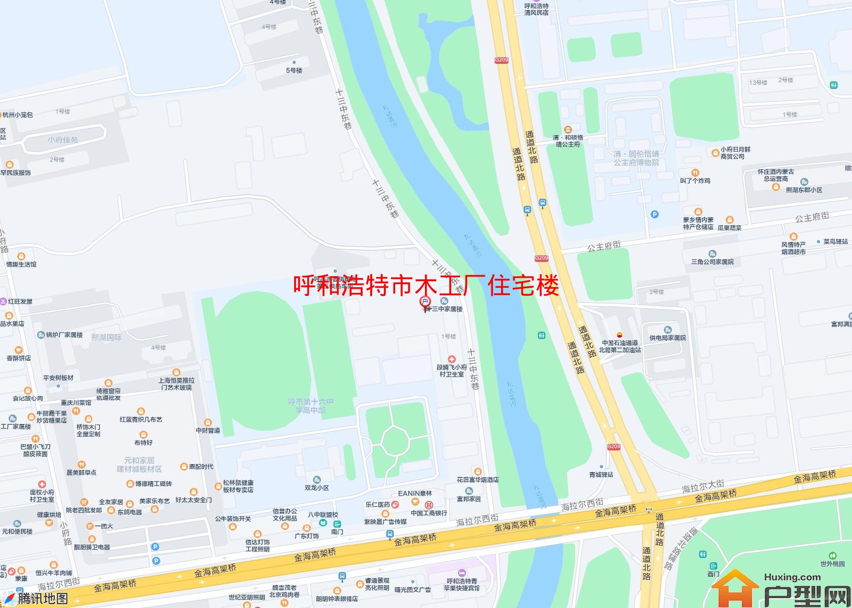 木工厂住宅楼小区 - 户型网