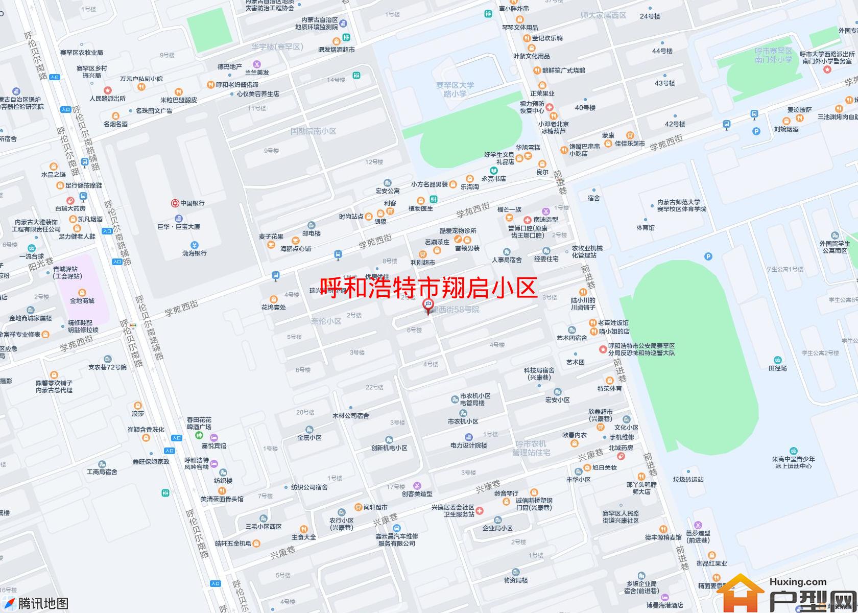 翔启小区小区 - 户型网