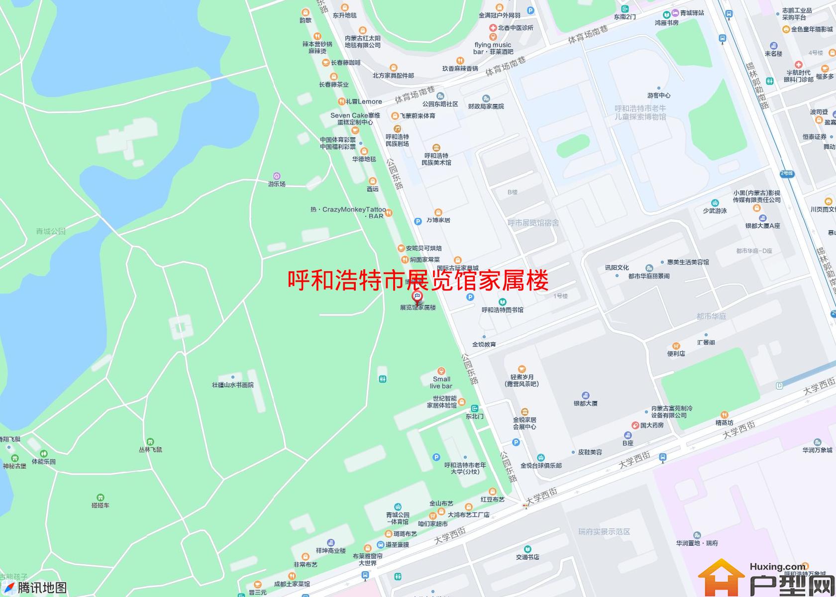展览馆家属楼小区 - 户型网