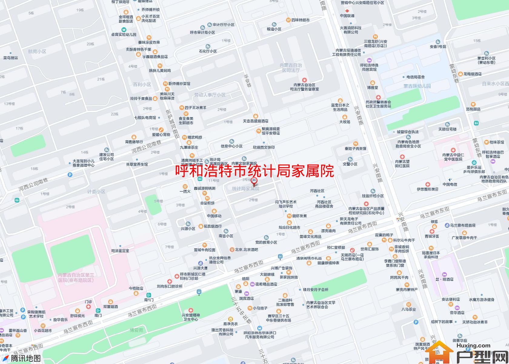 统计局家属院小区 - 户型网