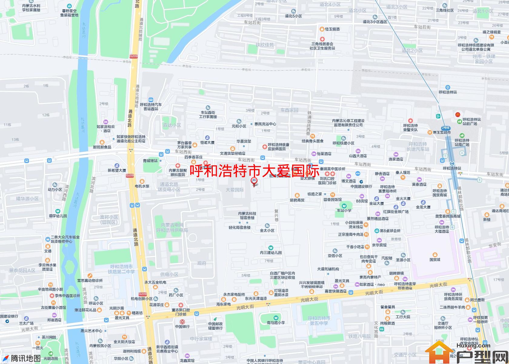 大爱国际小区 - 户型网