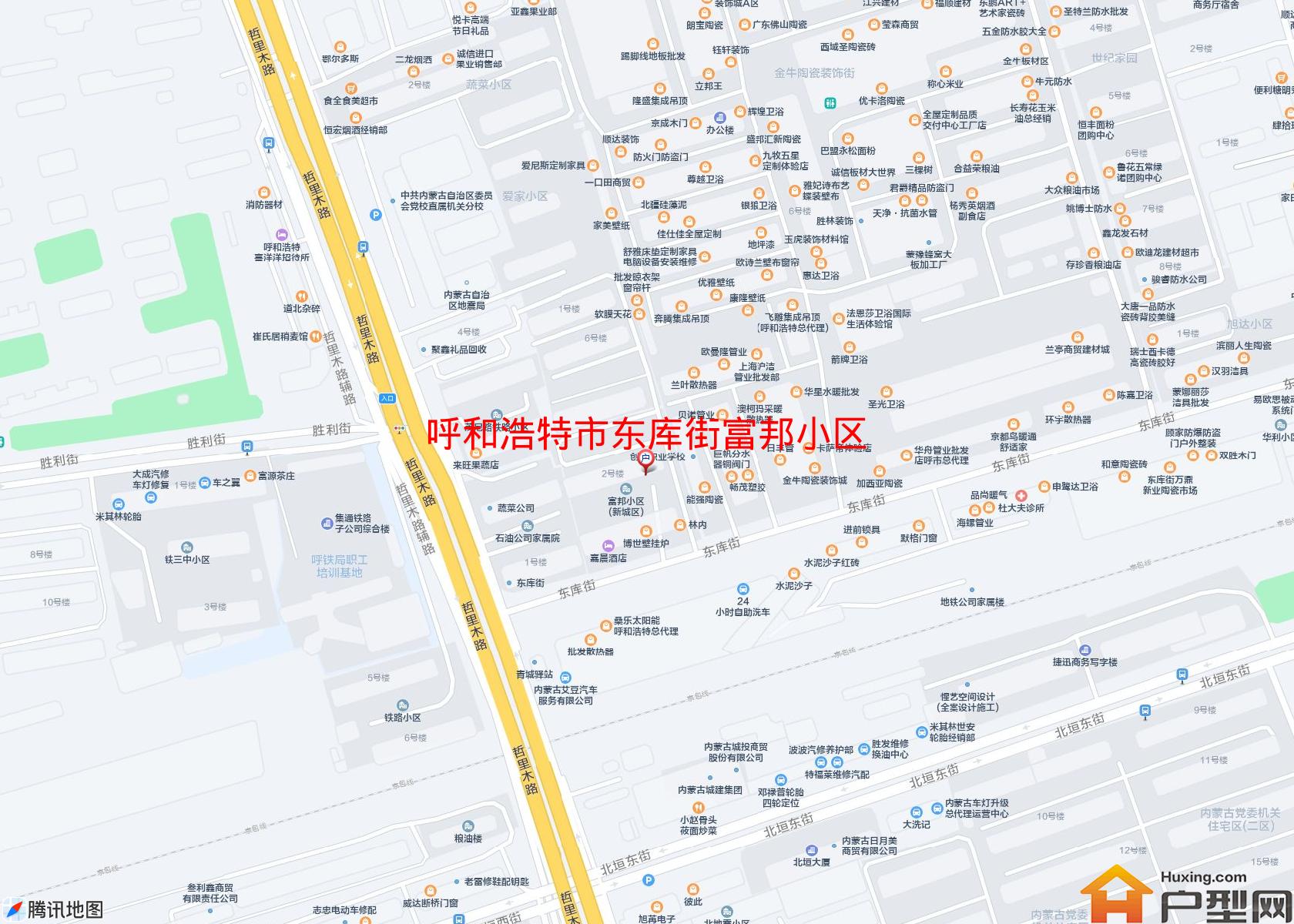 东库街富邦小区小区 - 户型网
