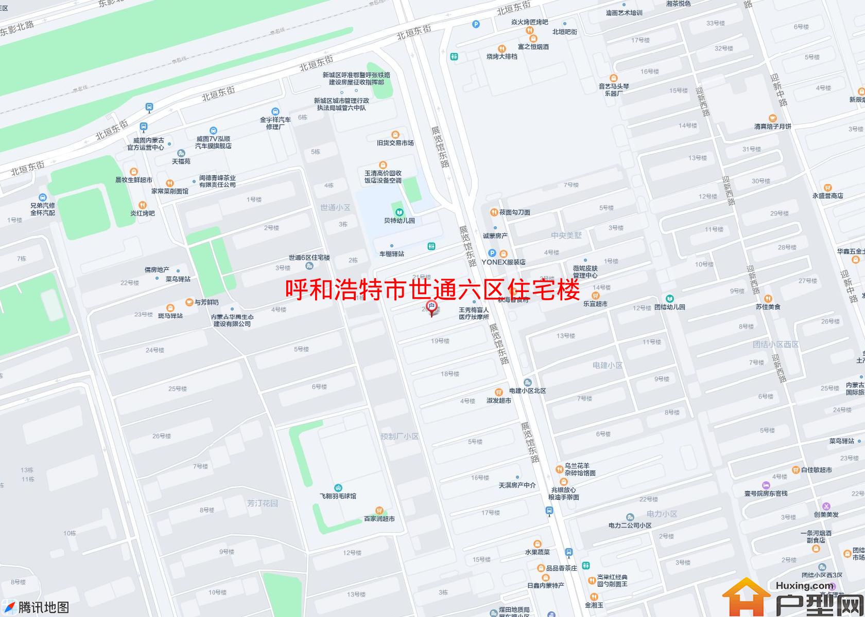 世通六区住宅楼小区 - 户型网