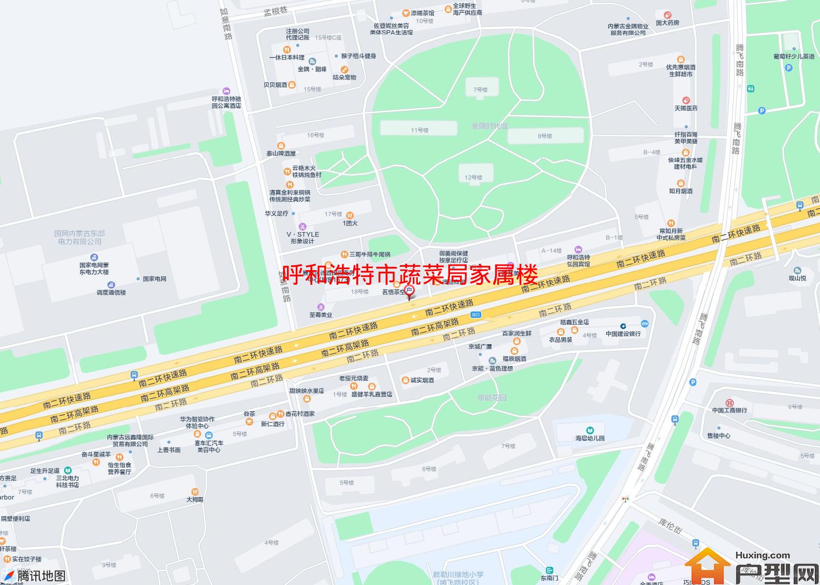 蔬菜局家属楼小区 - 户型网
