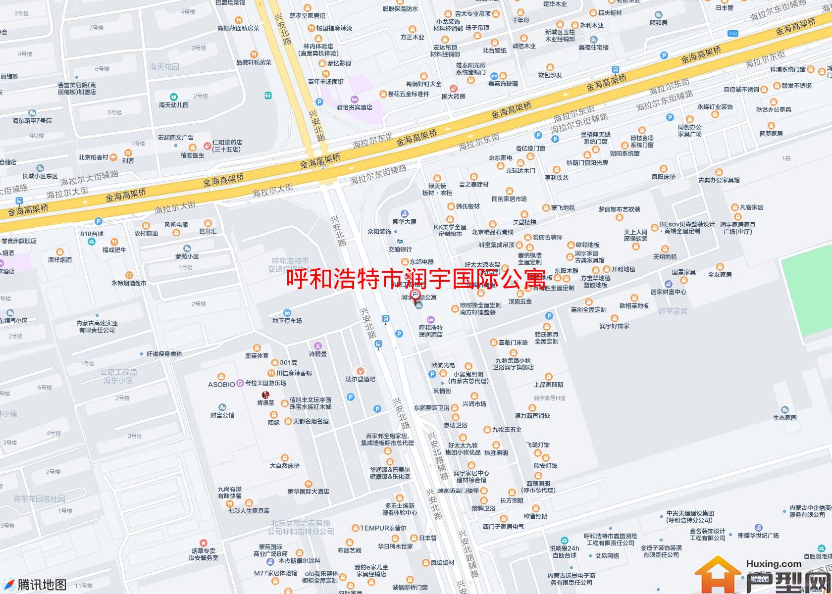 润宇国际公寓小区 - 户型网