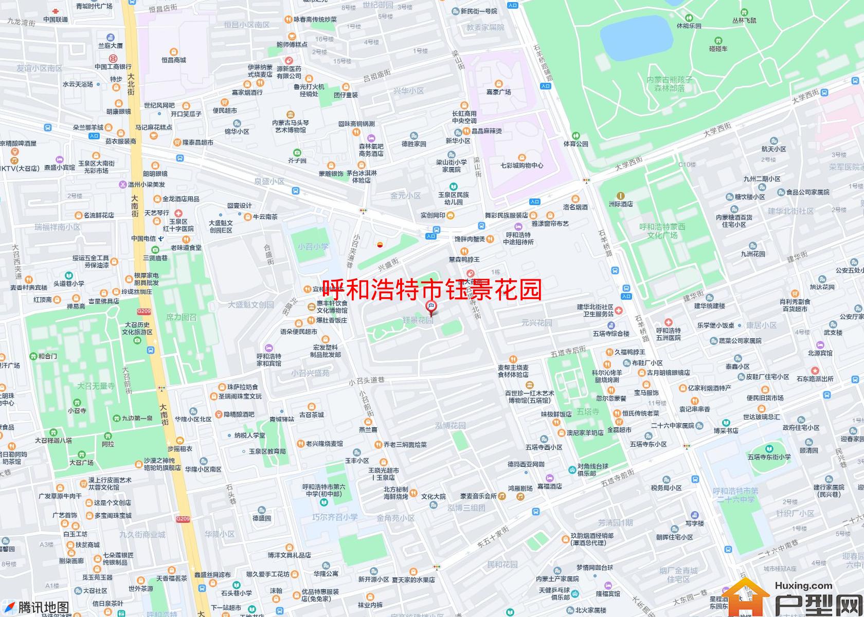 钰景花园小区 - 户型网