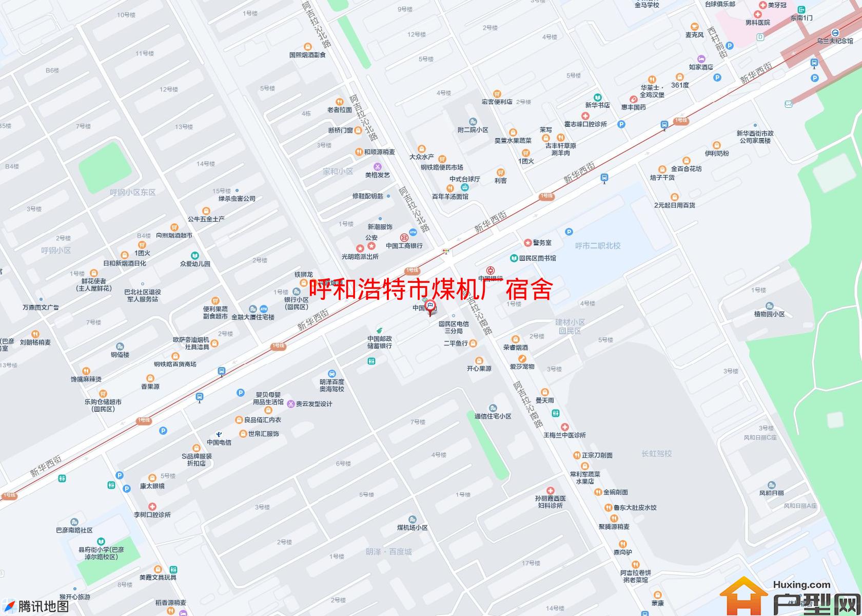 煤机厂宿舍小区 - 户型网