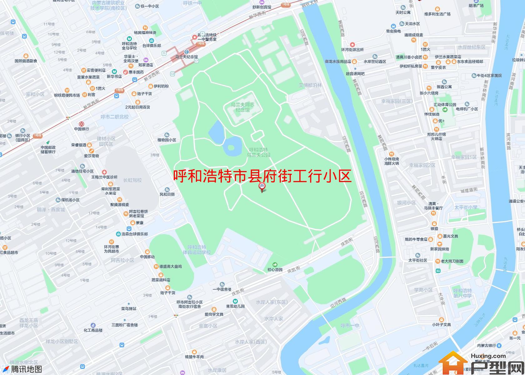 县府街工行小区小区 - 户型网
