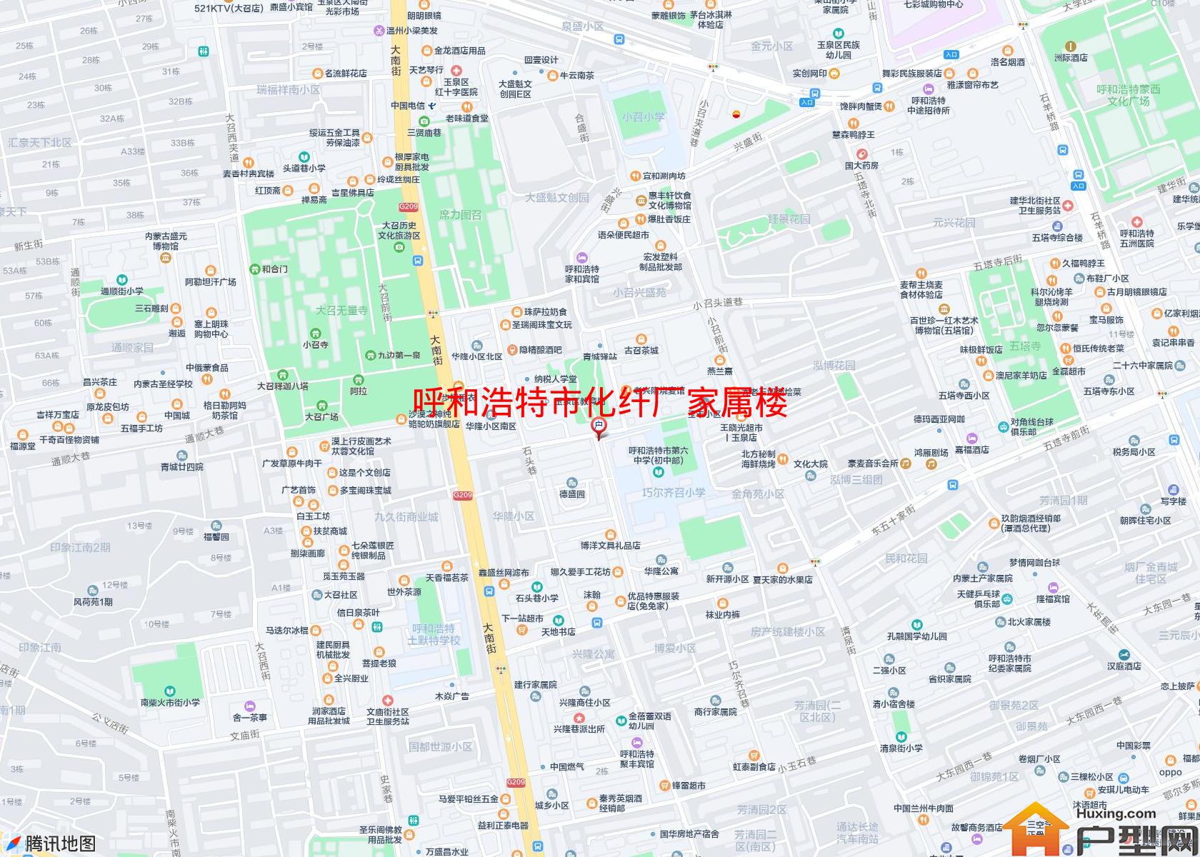 化纤厂家属楼小区 - 户型网
