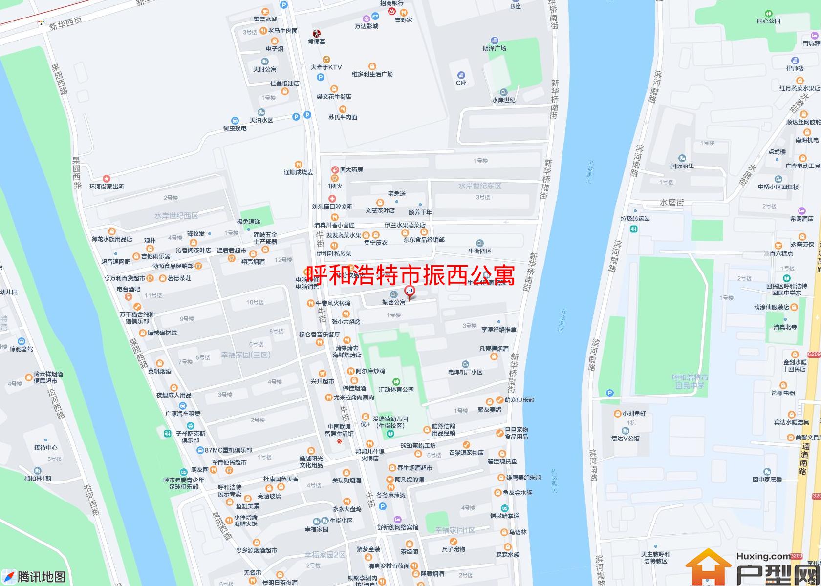 振西公寓小区 - 户型网