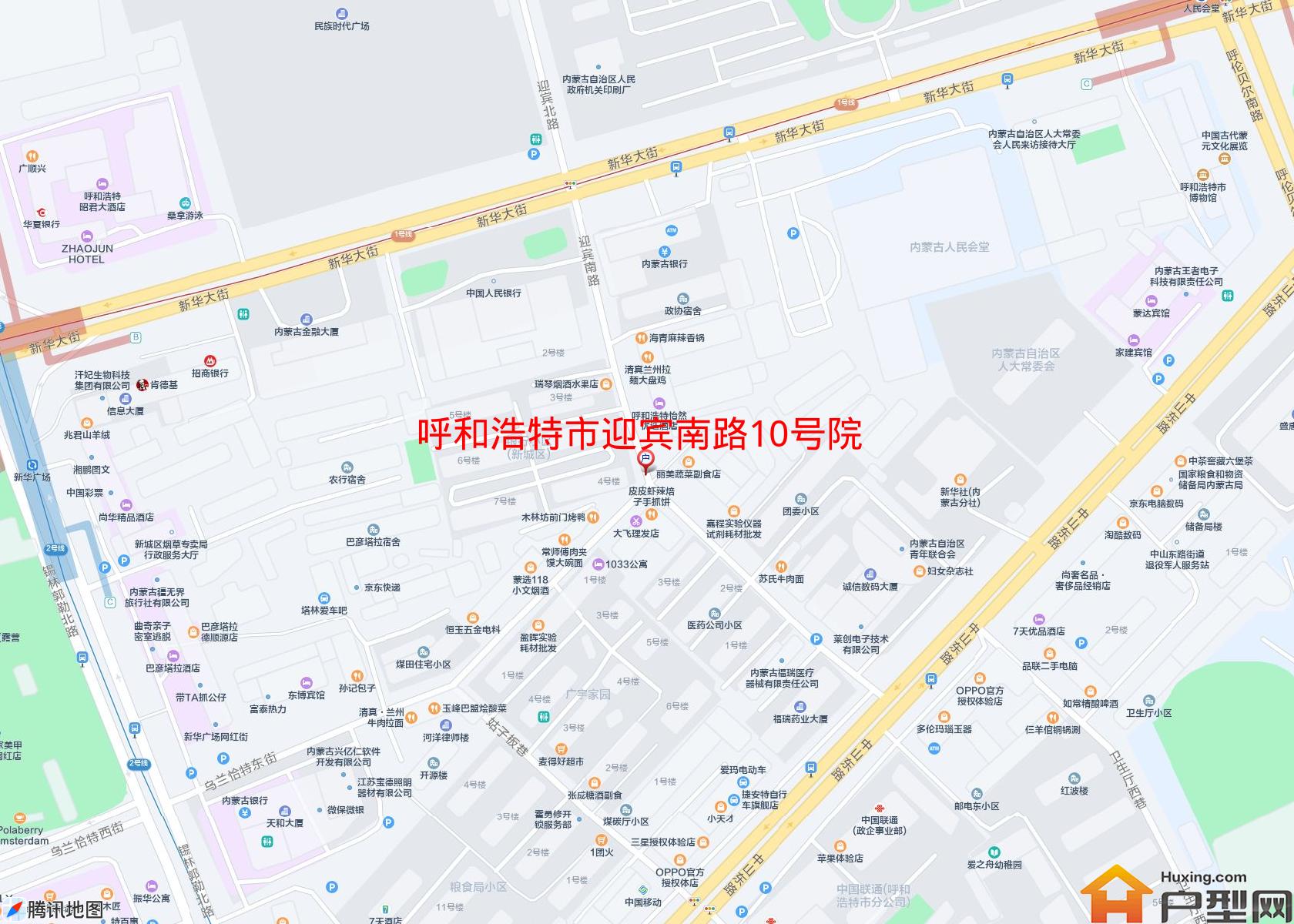 迎宾南路10号院小区 - 户型网