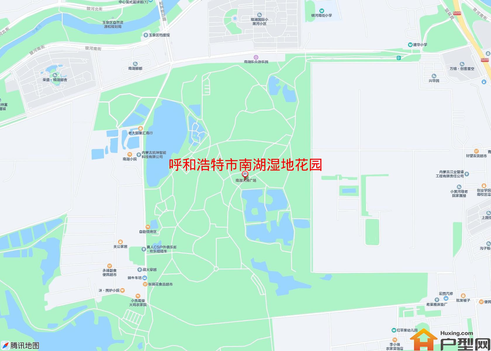 南湖湿地花园小区 - 户型网