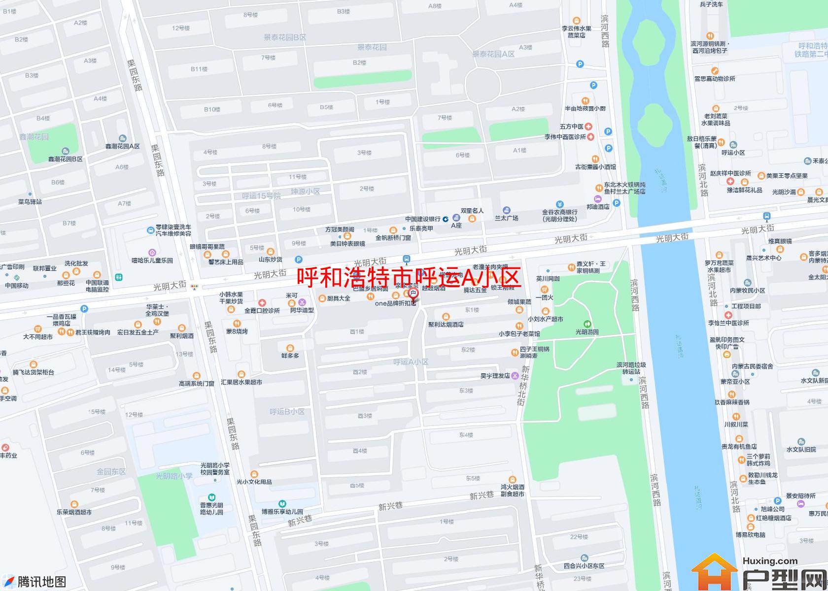 呼运A小区小区 - 户型网