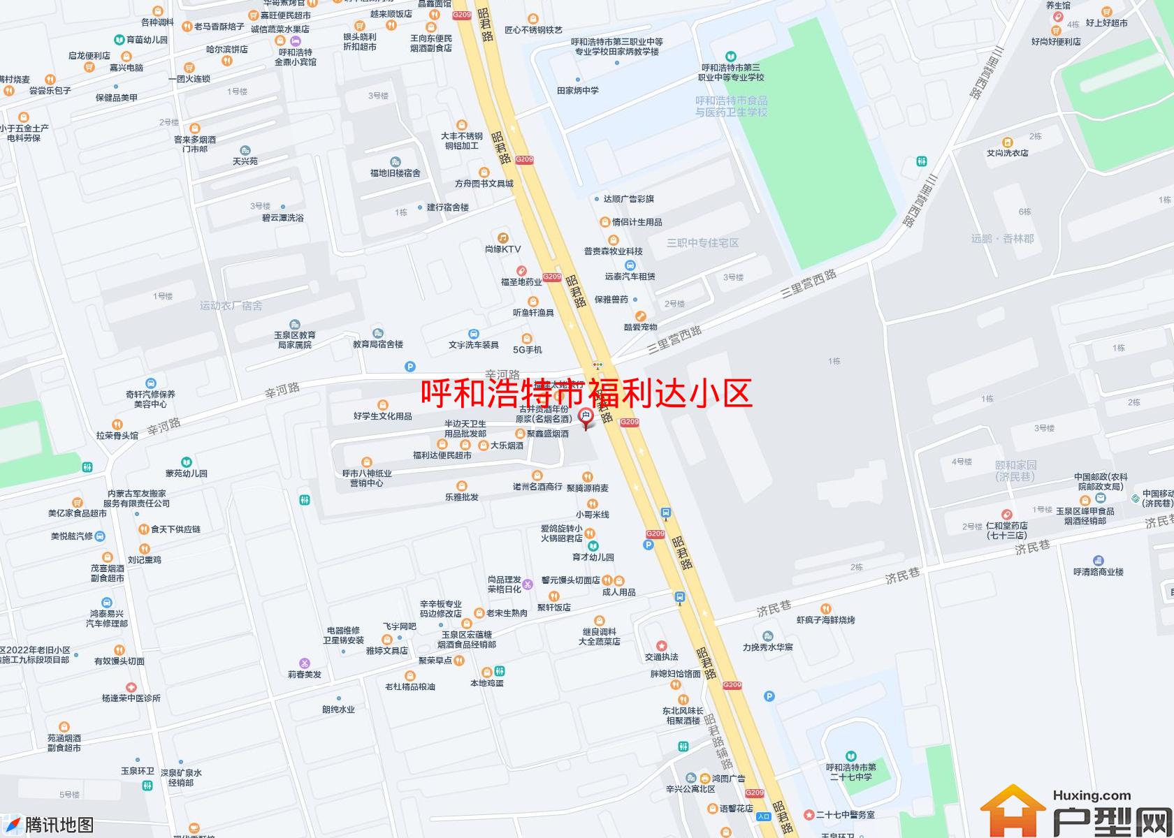 福利达小区小区 - 户型网
