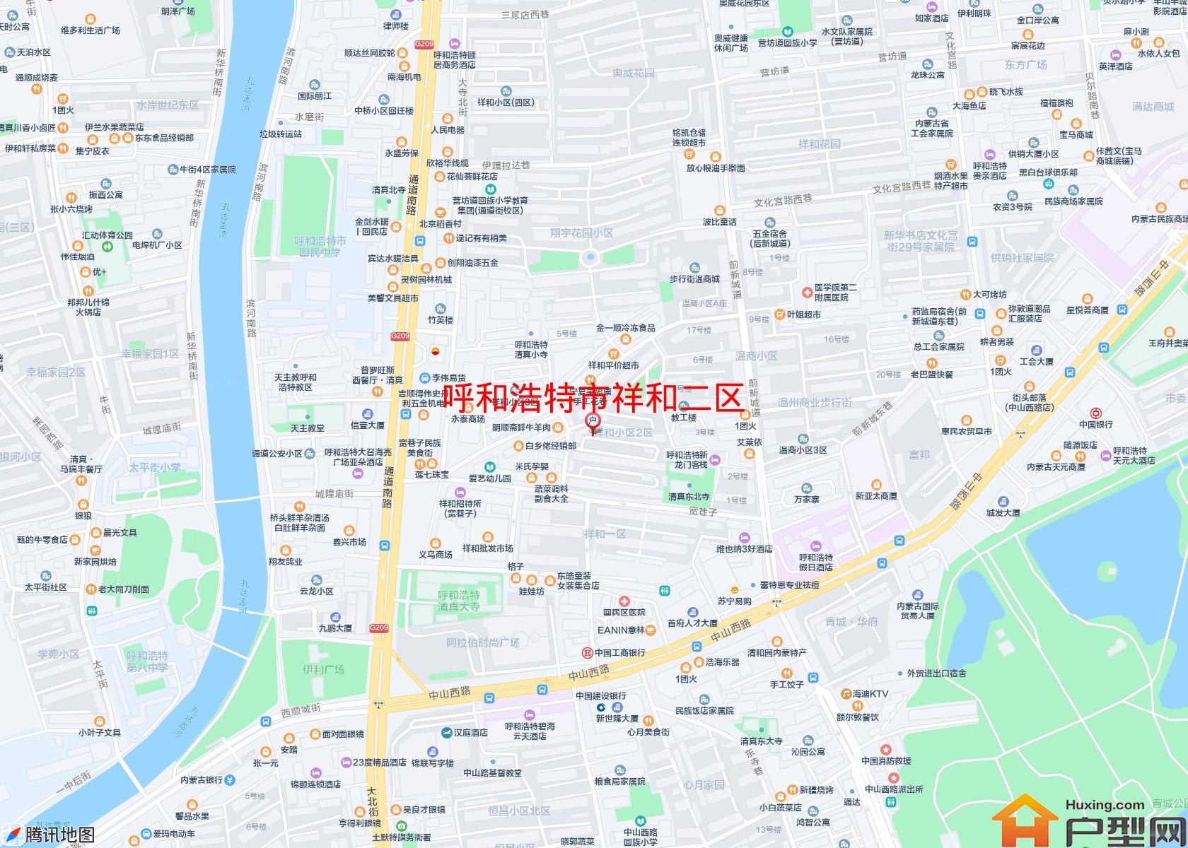 祥和二区小区 - 户型网