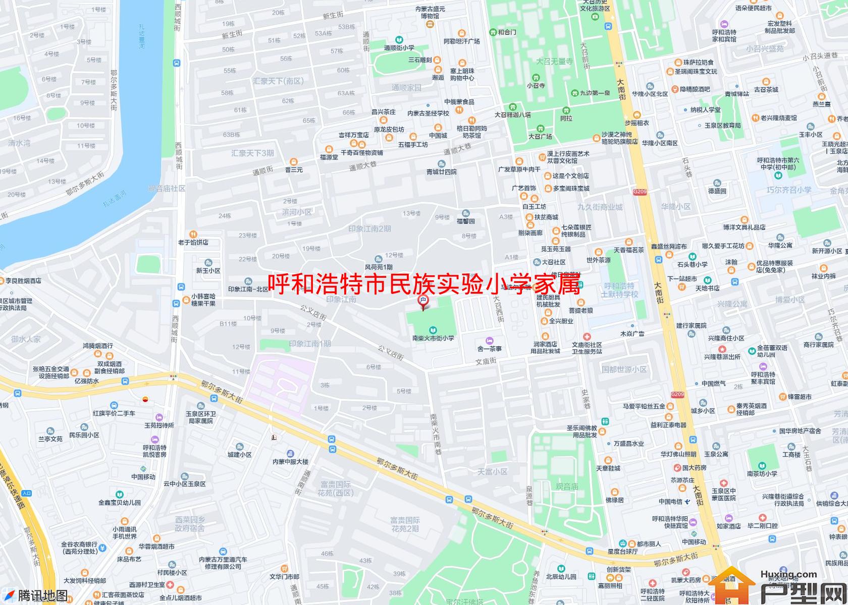 民族实验小学家属楼小区 - 户型网