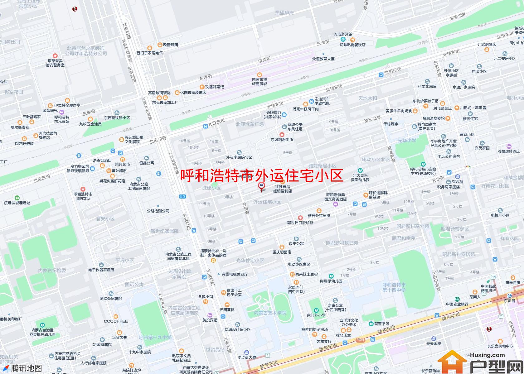 外运住宅小区小区 - 户型网