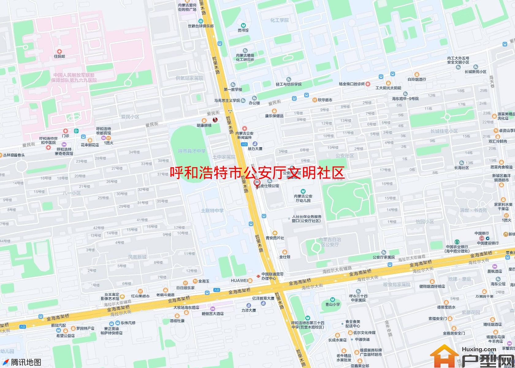 公安厅文明社区小区 - 户型网