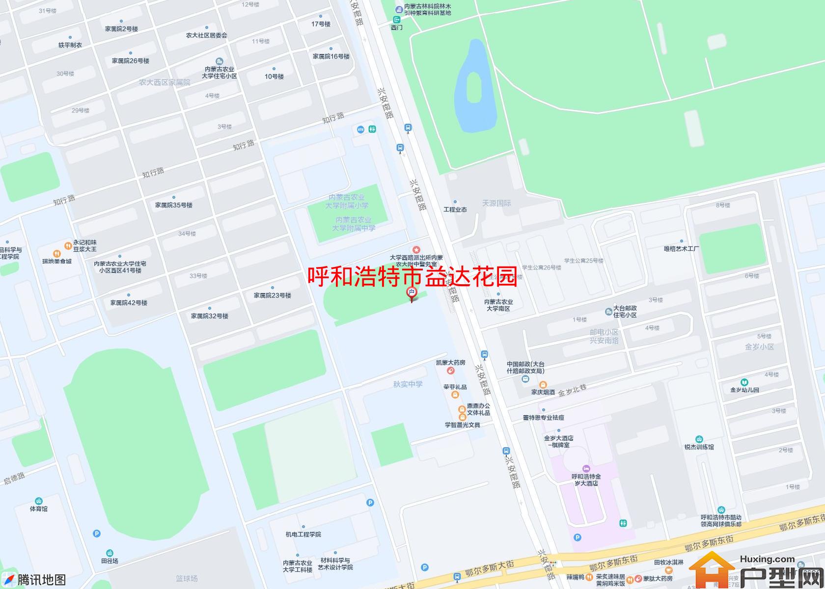 益达花园小区 - 户型网