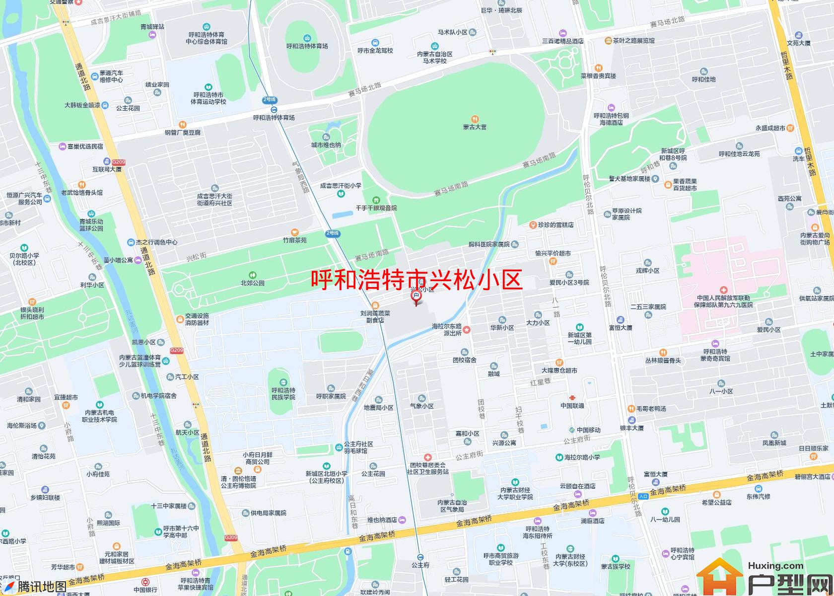 兴松小区小区 - 户型网