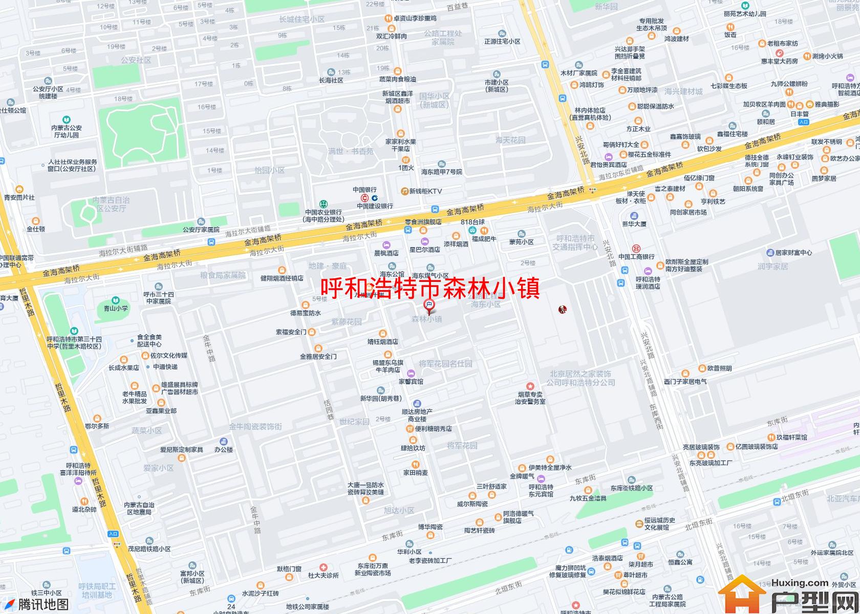 森林小镇小区 - 户型网