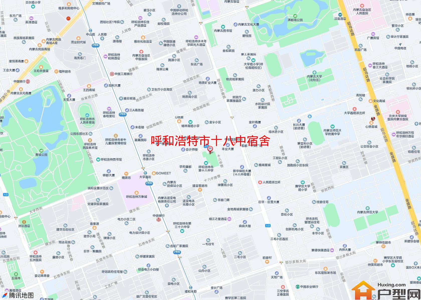 十八中宿舍小区 - 户型网