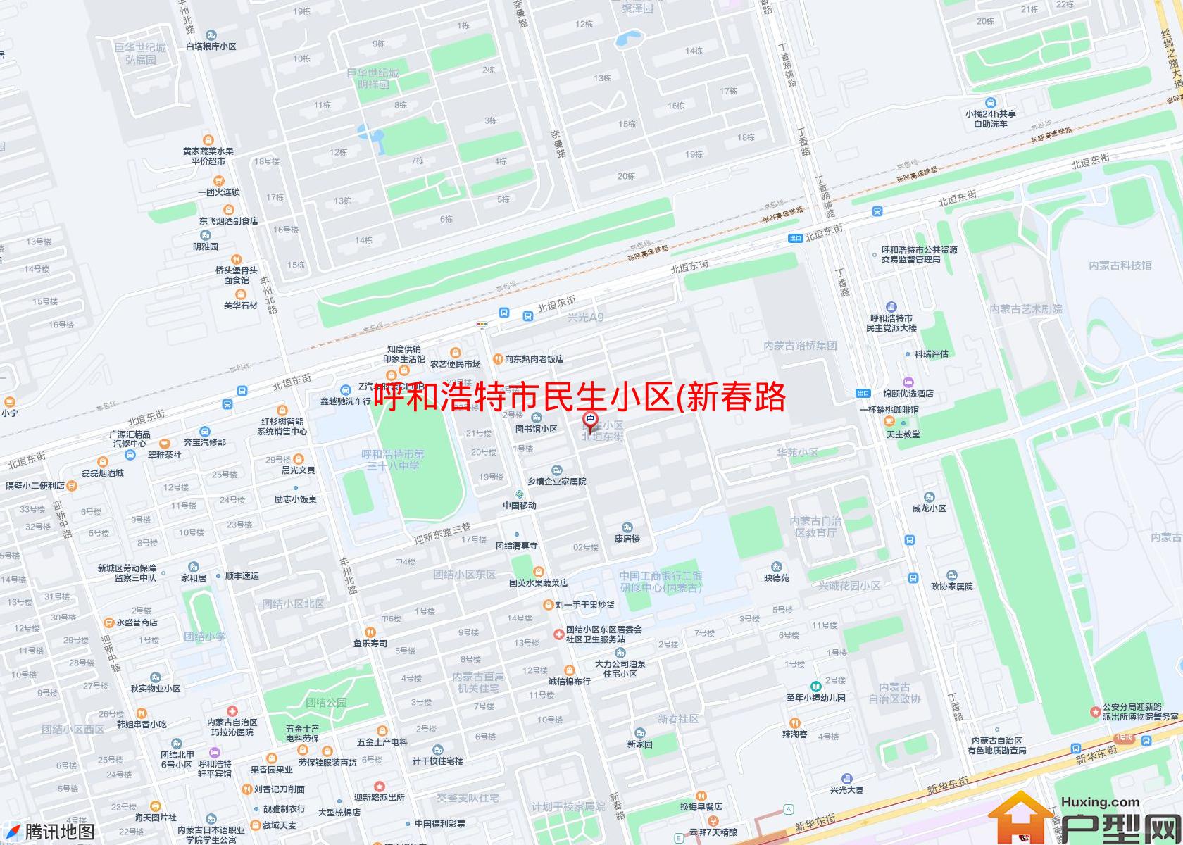 民生小区(新春路)小区 - 户型网