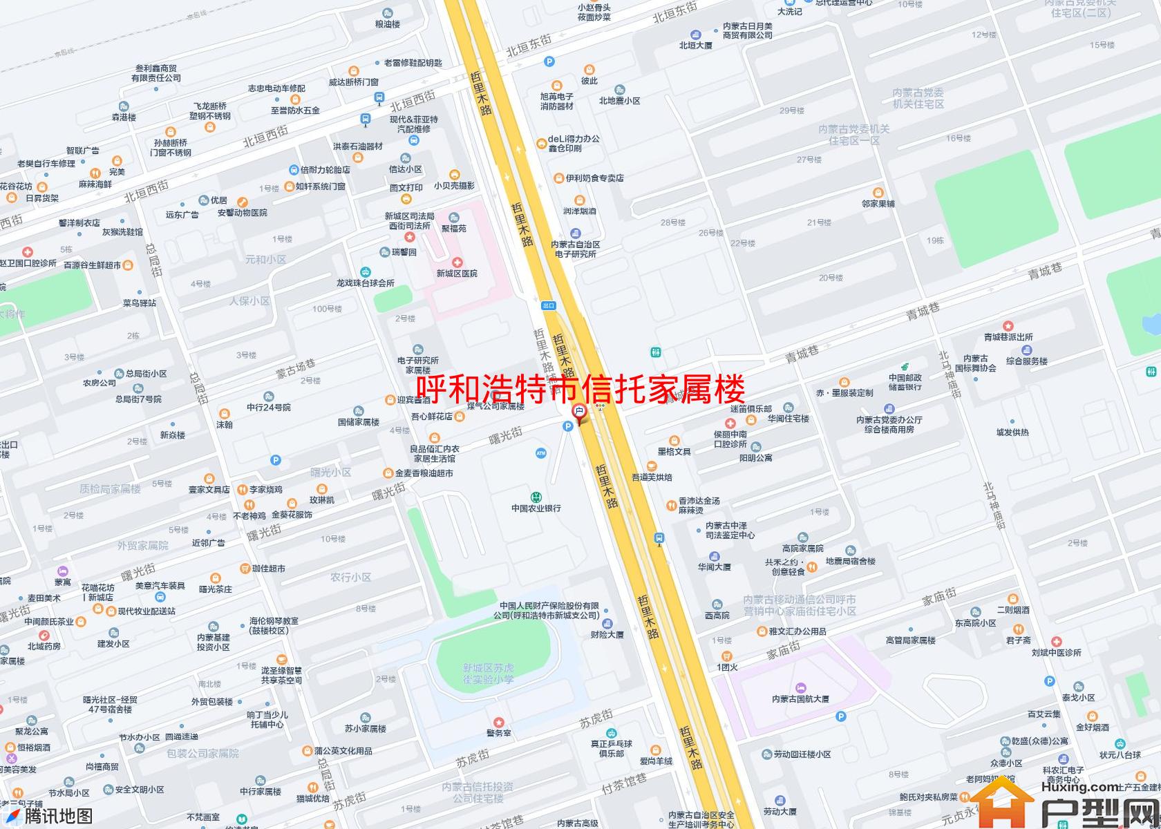 信托家属楼小区 - 户型网