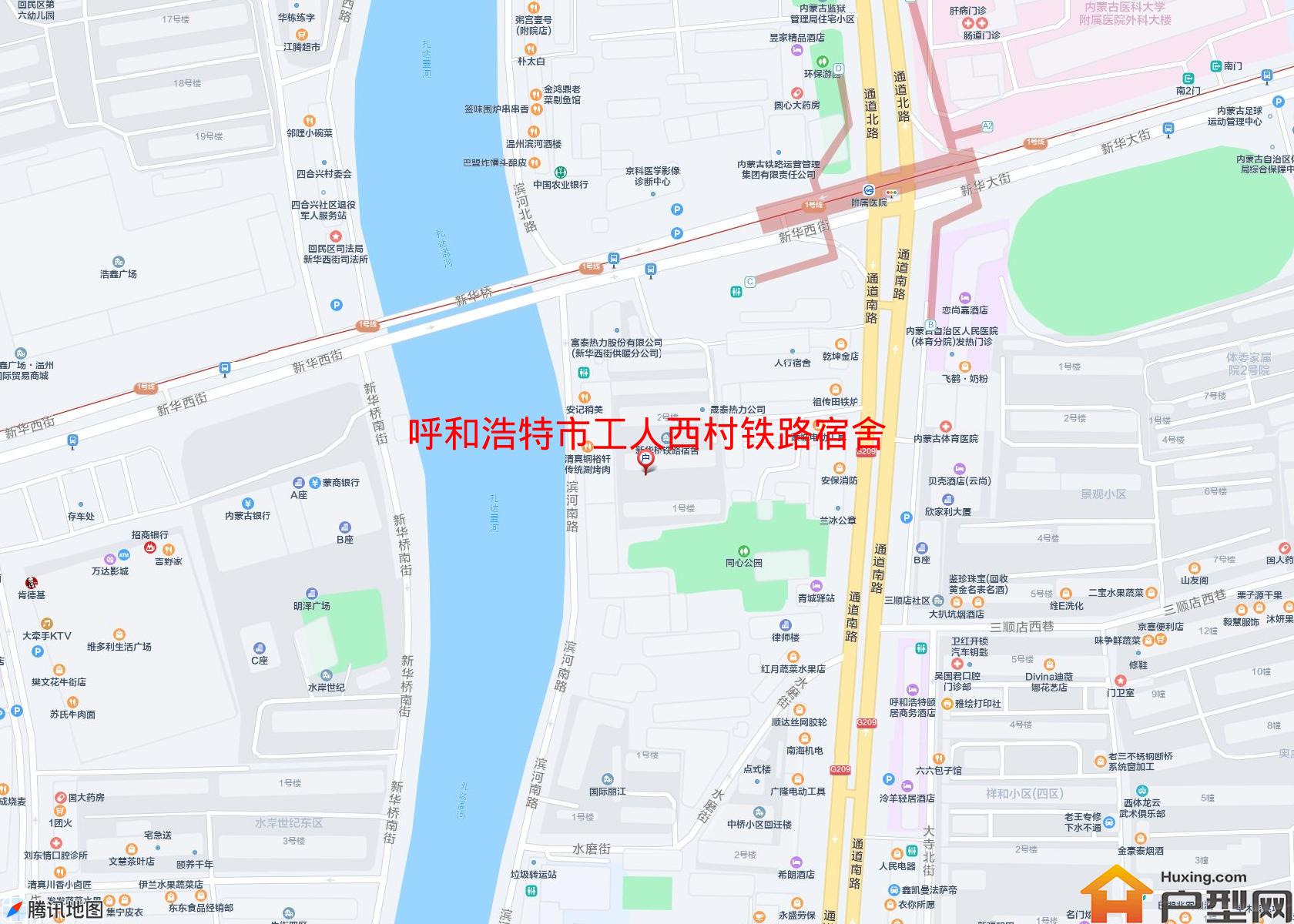 工人西村铁路宿舍小区小区 - 户型网