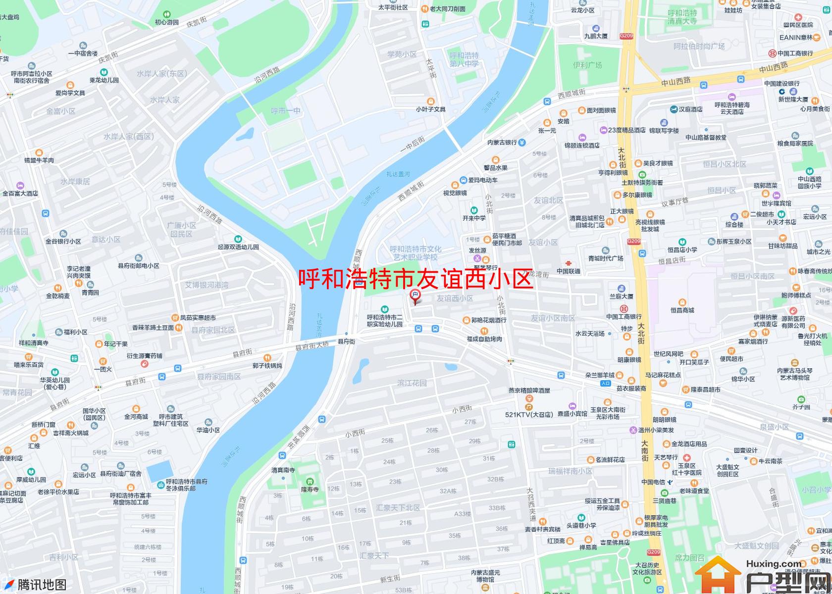 友谊西小区小区 - 户型网